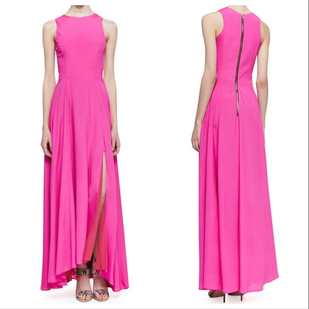 Naven Hot Pink Fuscia Maxi Dress